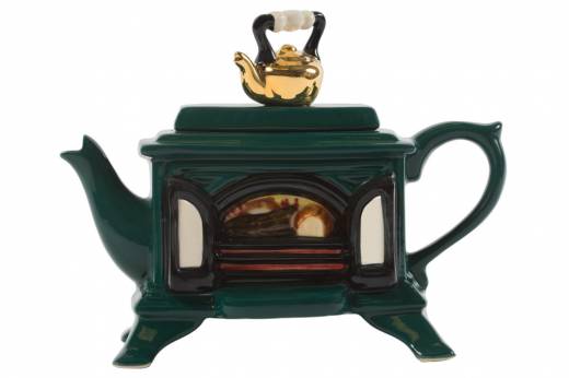 Ceramic Inspirations Wood Burner ONE CUP TEAPOT